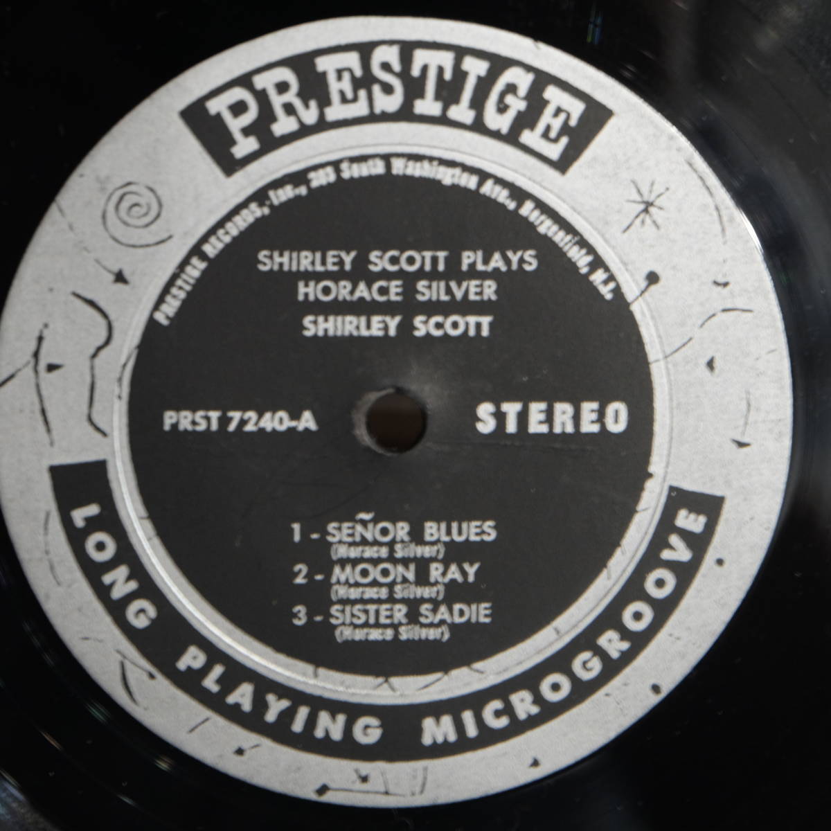 Prestige【 PRST 7240 : Plays Horace Silver 】Shirley Scott_画像4