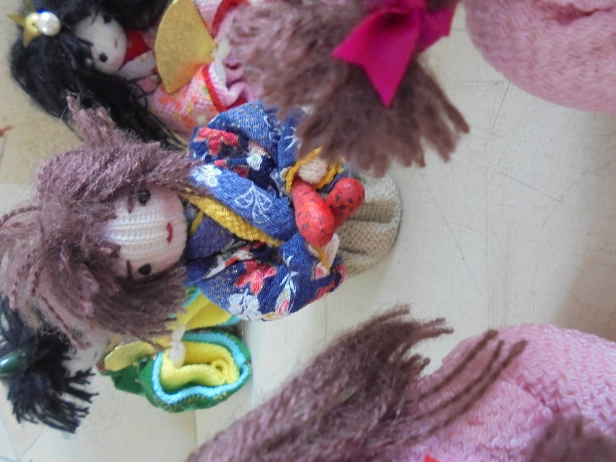 AKa6207◇隼◇手作り創作人形 縮緬 ちりめん 雛人形 ほんわか殿 AKa6207◇隼◇手作り創作人形 縮緬 ちりめん 雛人形 ほんわか殿