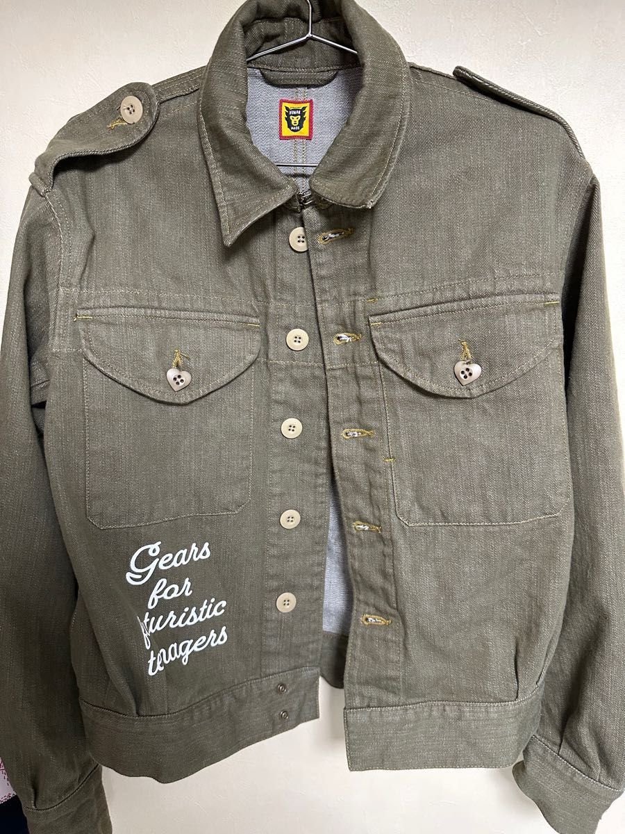 Human Made military denim jacket sサイズ デニムジャケット