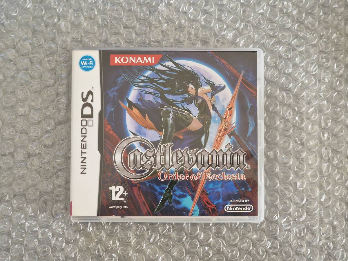 ニンテンドー DS 海外版 Castlevania Order of Ecclesia 悪魔城ドラキュラ 奪われた刻印_画像1