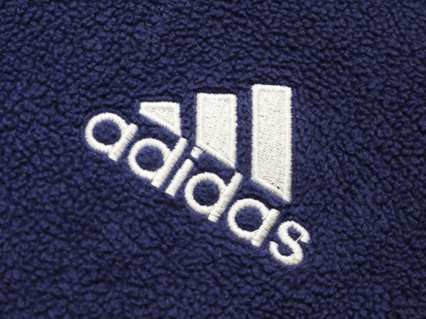 オールド◆　adidas　アディダス　レアルマドリード　ハーフジップ　フリースジャケット　正規品　サッカー　プルオーバー　フリース_画像4