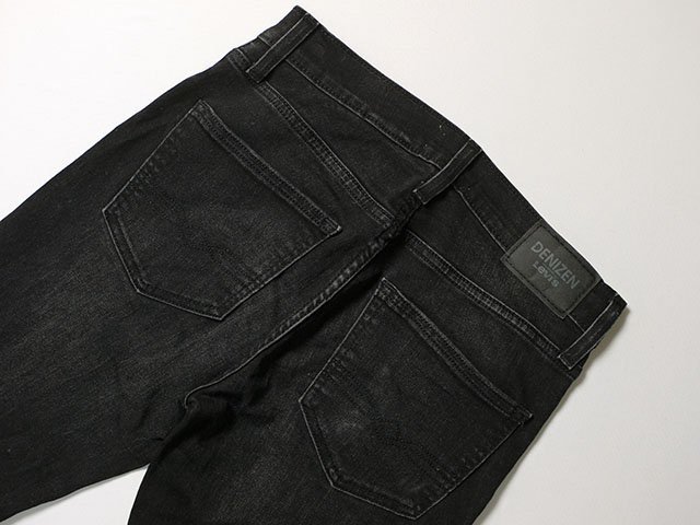 Levi's　リーバイス　288 SKINNY　デニムパンツ　正規品　W29　ブラックジーンズ　ユーズド加工　13925-0003　ストレッチ　スキニー_画像6