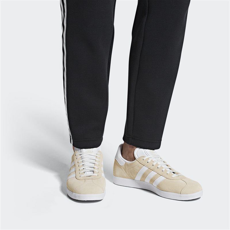 (新品)adidas originals アディダスオリジナルス ガゼル Gazelle スエード スニーカー シューズ スポーツ 26.０㎝ ベージュ 天然皮革 皮 革_画像8