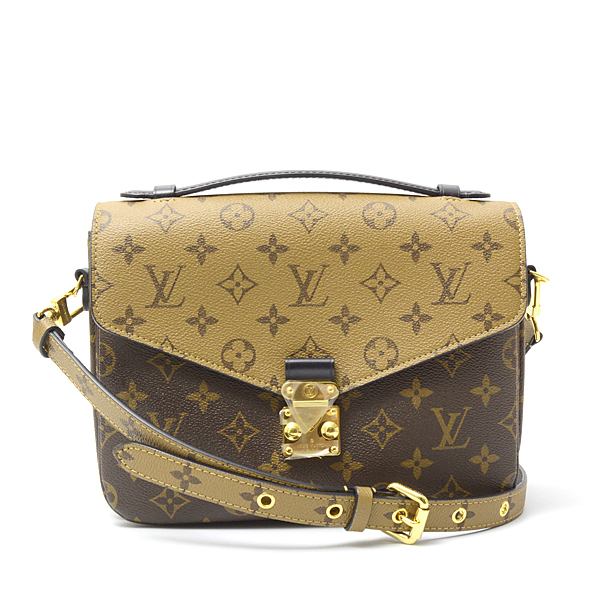 ルイヴィトン バッグ レディース モノグラムリバース ポシェットメティスMM 2WAY ショルダー Louis Vuitton M44876 中古