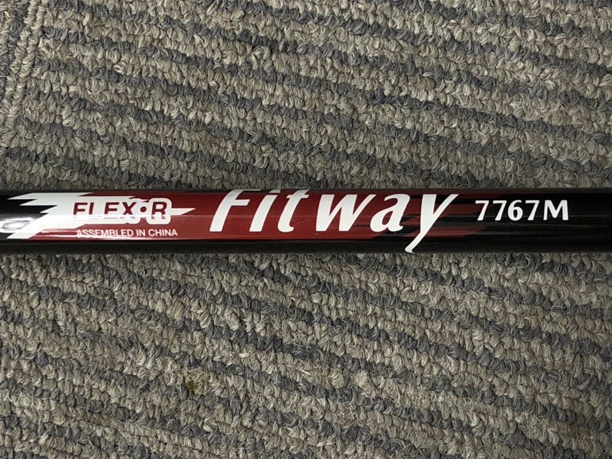 1101-200MK⑦4640 ヤマト　ゴルフバッグ Fitway 5分割 アイアン 5-9/S/P/A EXSILT RISE 8056M FLEXR / ドライバー 1 3 5 FLEXR_画像7