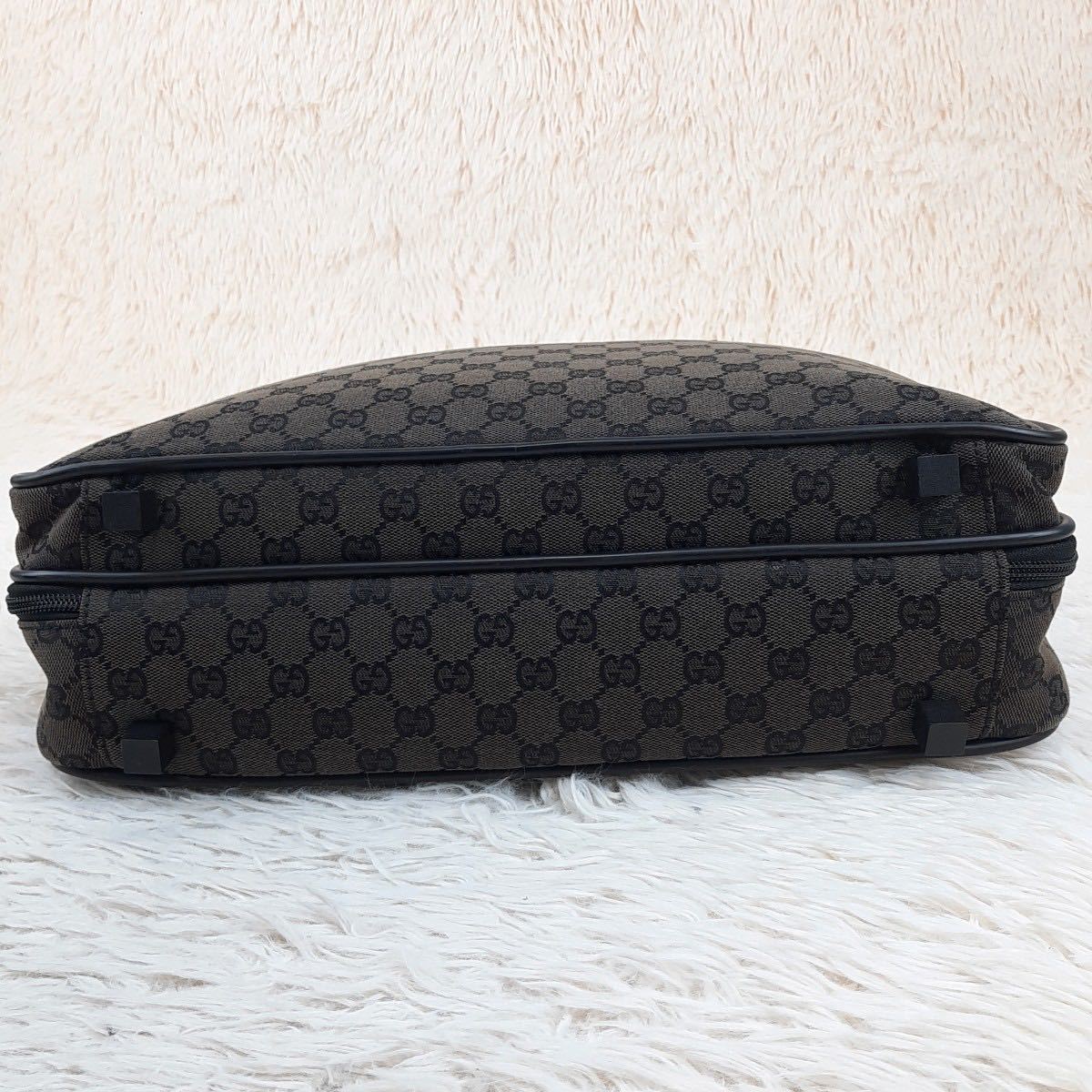 1円〜【未使用級】GUCCI グッチ ビジネスバッグ ブリーフケース 2way