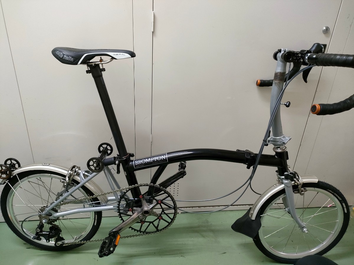 BROMPTON 外装変速ドロップ化済み 7段変速_画像3