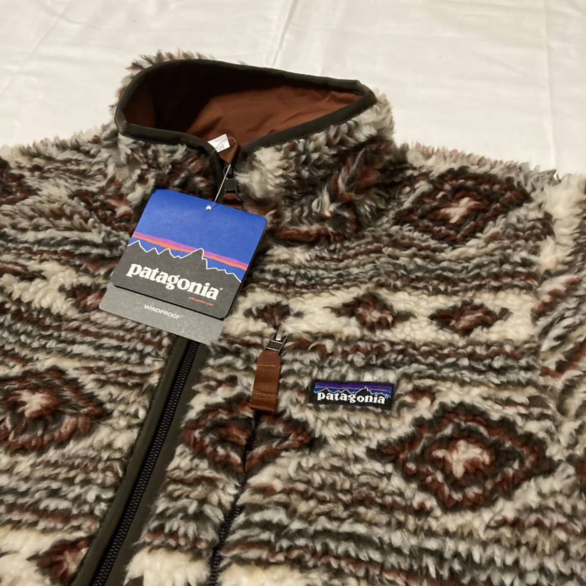 Mサイズ 新品【2012・デッドストック】希少 patagonia メンズ・クラシック・レトロX・カーディガン ( CNL ) ブルズアイ民族グリセード 廃盤