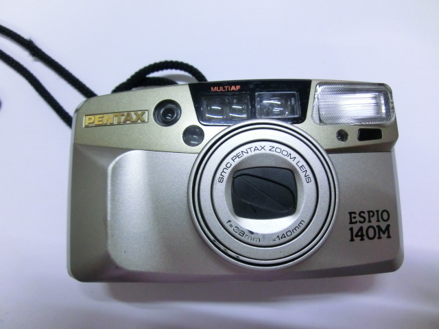 ジャンク コンパクトフィルムカメラ PENTAX ペンタックス ESPIO 140M の画像1