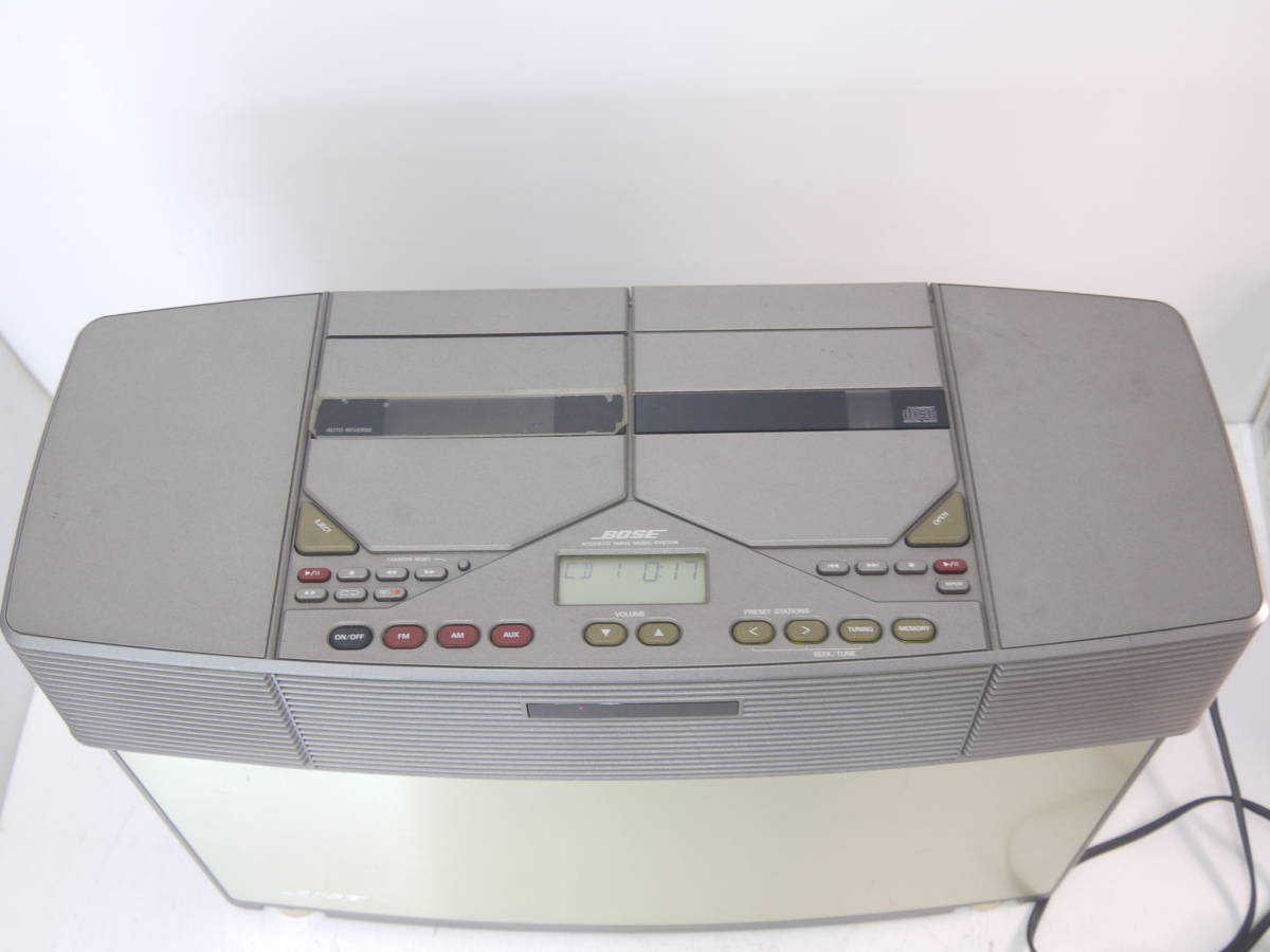960 BOSE ACOUSTIC WAVE STEREO MUSIC SYSTEM MODEL AWM ボーズ CD