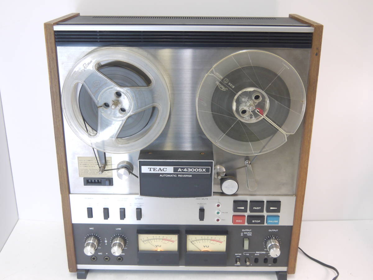 85 TEAC A-4300SX STEREO TAPE DECK テアック ステレオテープデッキ オープンリールデッキ
