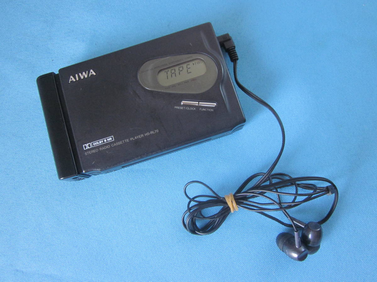 希少品☆AIWA STEREOラジオカセットプレーヤー HS-RL70 AC 希少品☆AIWA STEREOラジオカセットプレーヤー HS-RL70 AC