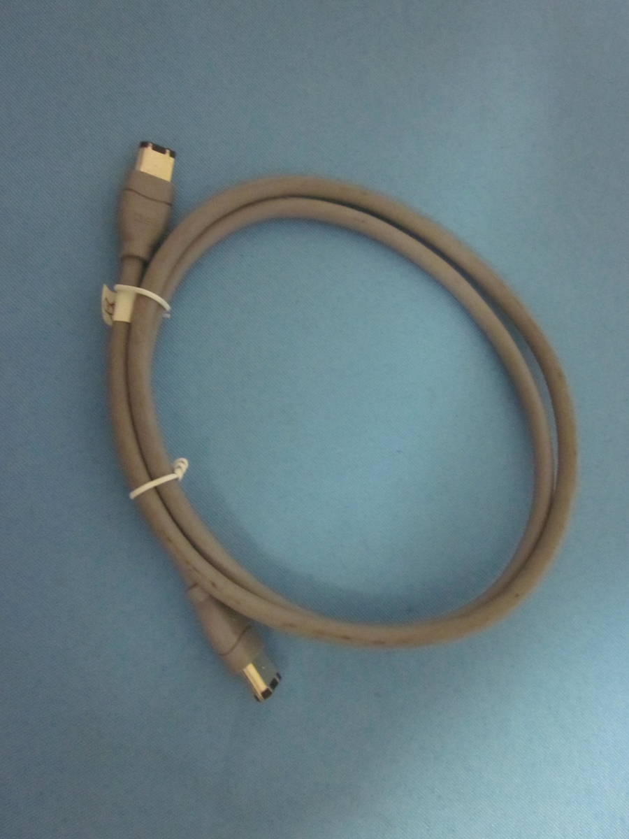 1394 cable length approximately 1m IEEE1394 6P E119932 AWM 20276 COPARTNER* outside fixed form postage 140 jpy possible 