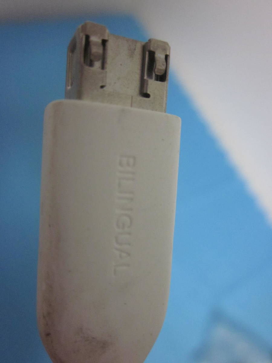 Bilingual 1394b кабель длина примерно 1.2m IEEE1394 6P-9P E229586 AWM 20379* нестандартный стоимость доставки 140 иен возможно 
