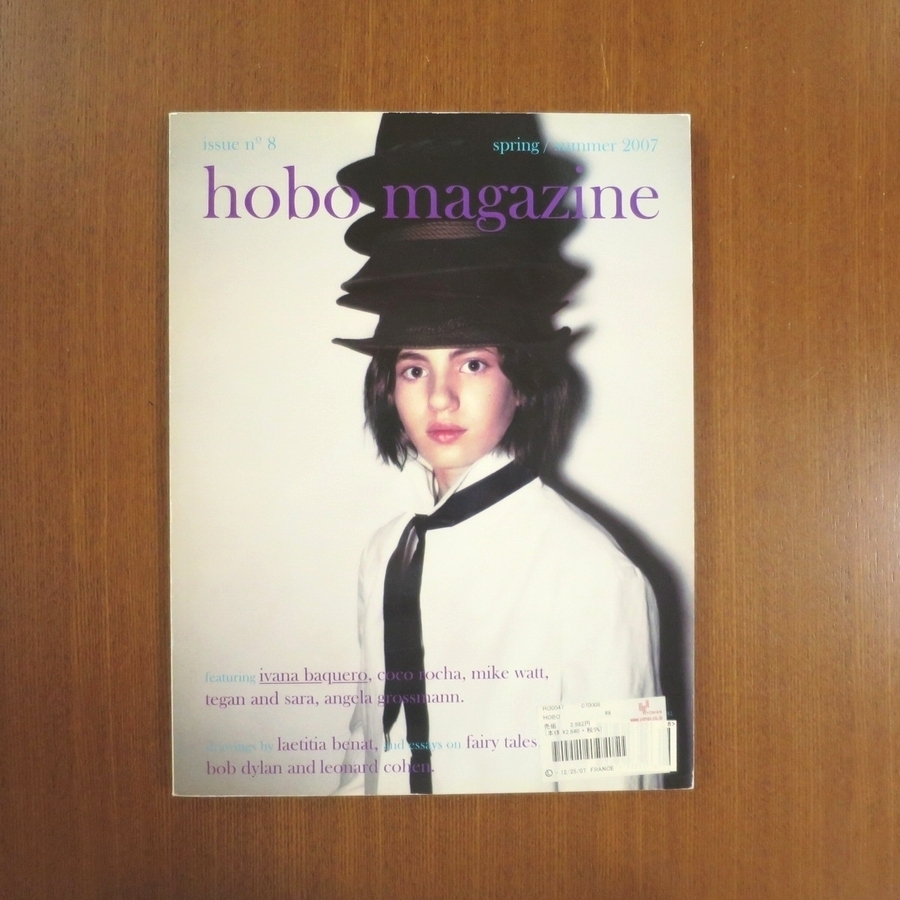 hobo magazine 8 写真集 装苑 流行通信 花椿 鈴木親 VOGUE italia purple fashion journal selfservice huge IMA Ola Rindal Henry Roy_画像1