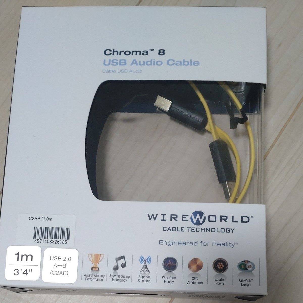 wireworld Chroma 8 USB Audio Cable 1.0M wire world