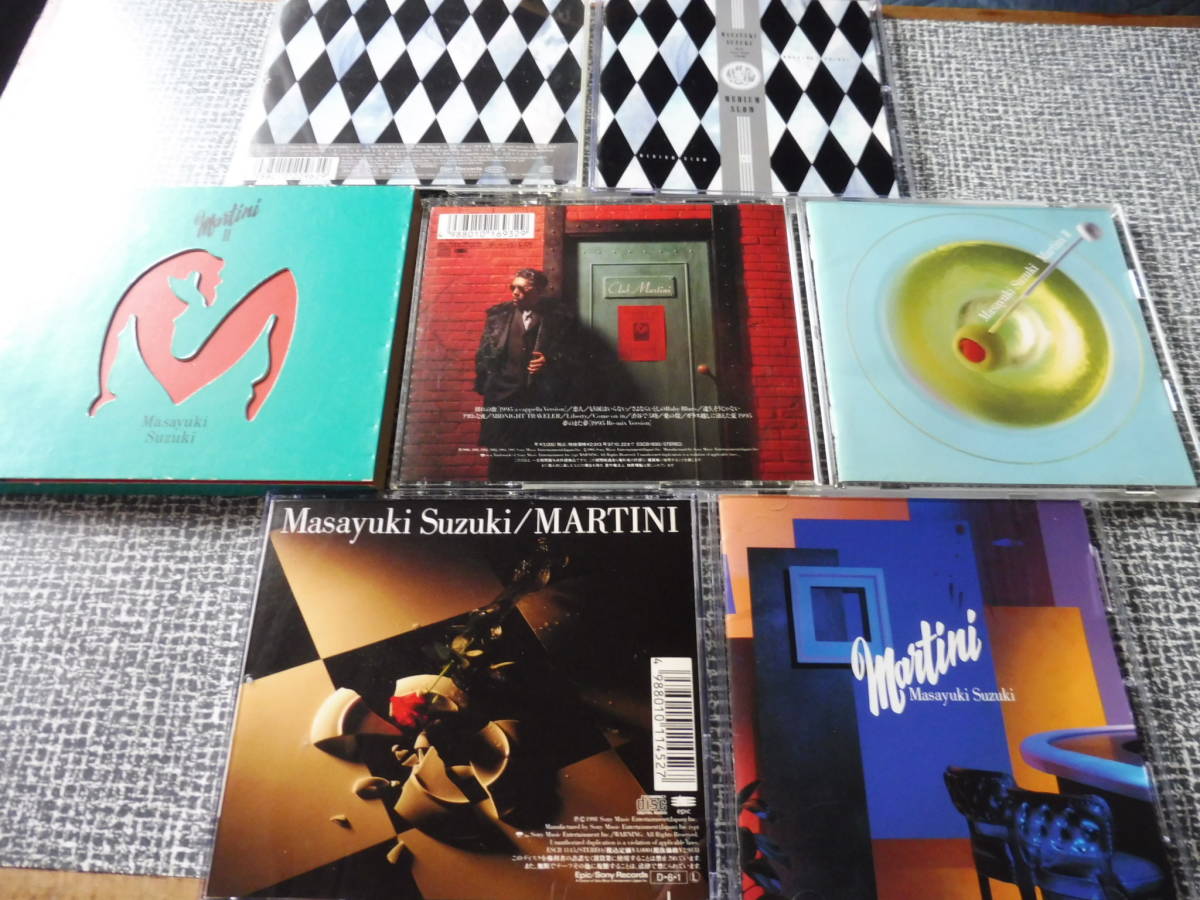 鈴木雅之 美品ベスト３CD MARTINI 1＋2 マティーニ マーティン ミディアムスロウ MIDIUM SLOW 検ラッツアンドスター RATS&STAR 送料無料_画像1