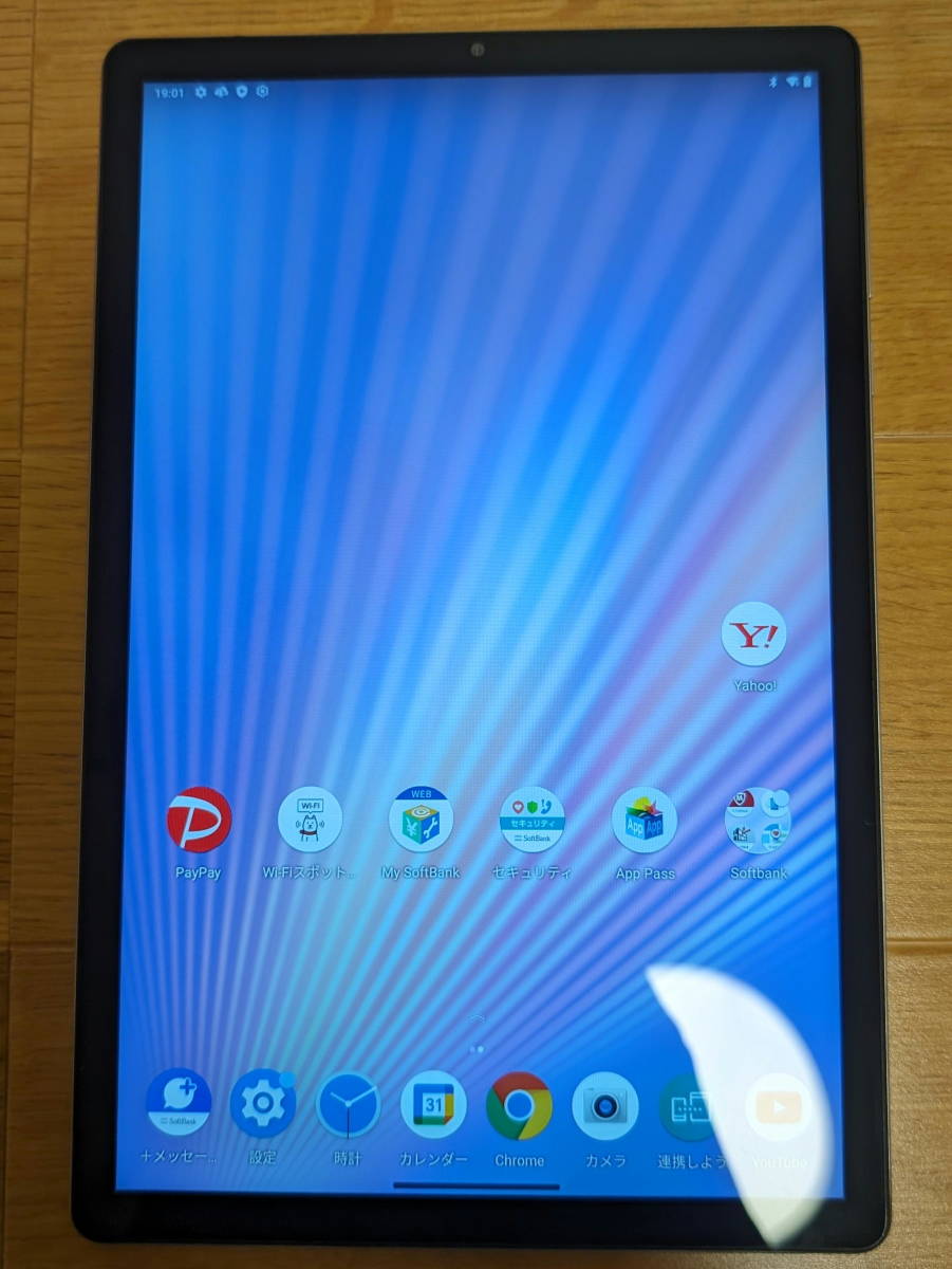 中古美品】Lenovo TAB6 A101LV(SoftBank版)ムーンホワイト SIMロック