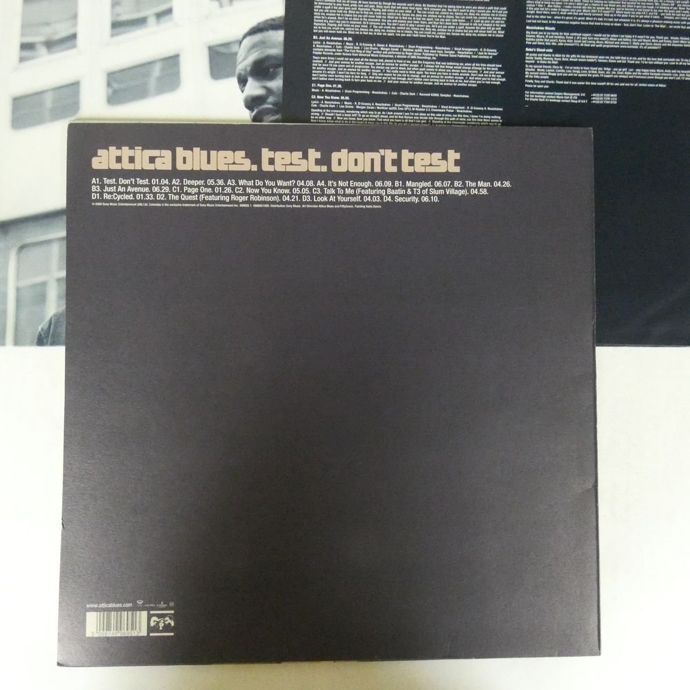 46042473;【UK盤/2LP】Attica Blues / Test. Don't Test_画像2