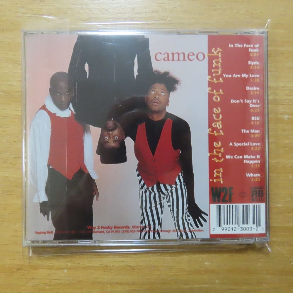 41074177;【CD】CAMEO / IN THE FACE OF FUNK　W2F-3003_画像2