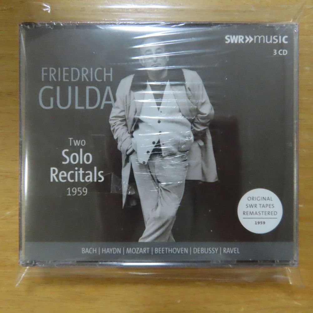 747313909889;【未使用品/3CD】GULDA / TWO SOLO RECITALS 1959_画像1