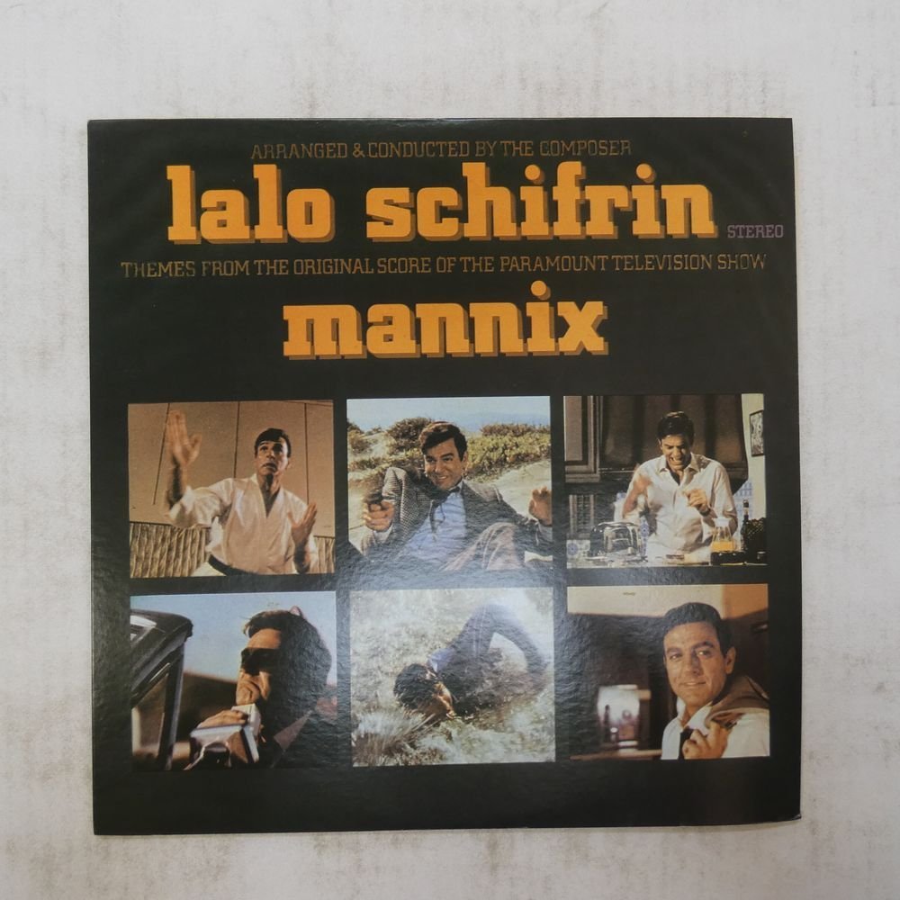 47035300;【国内盤】Lalo Schifrin / Mannix マニックス_画像1