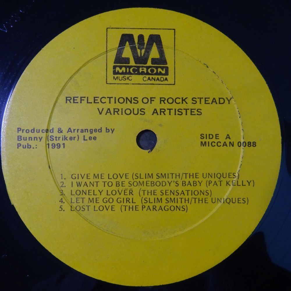 10014715;【Canada盤】Various / Reflections Of Rock Steady_画像3