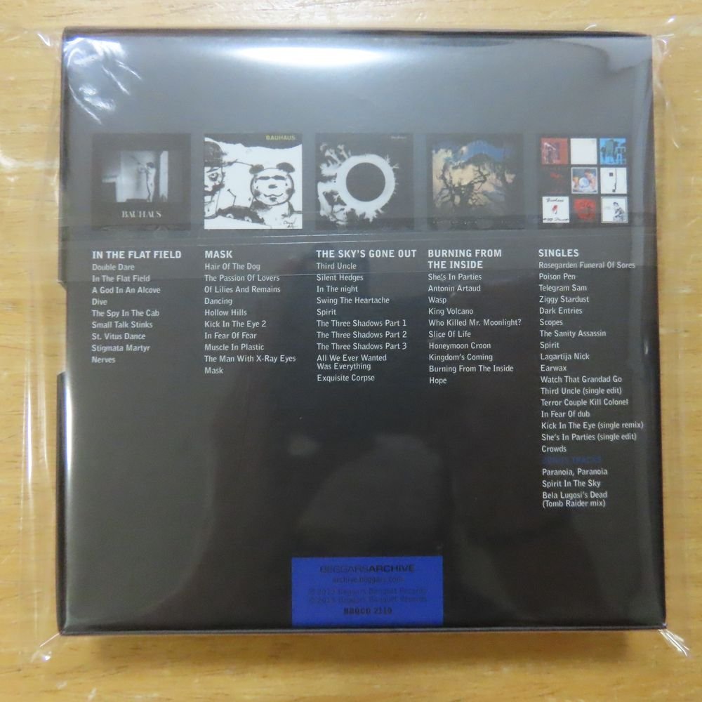 41075806;【5CDBOX】Bauhaus / 5 Albums Box Set_画像2