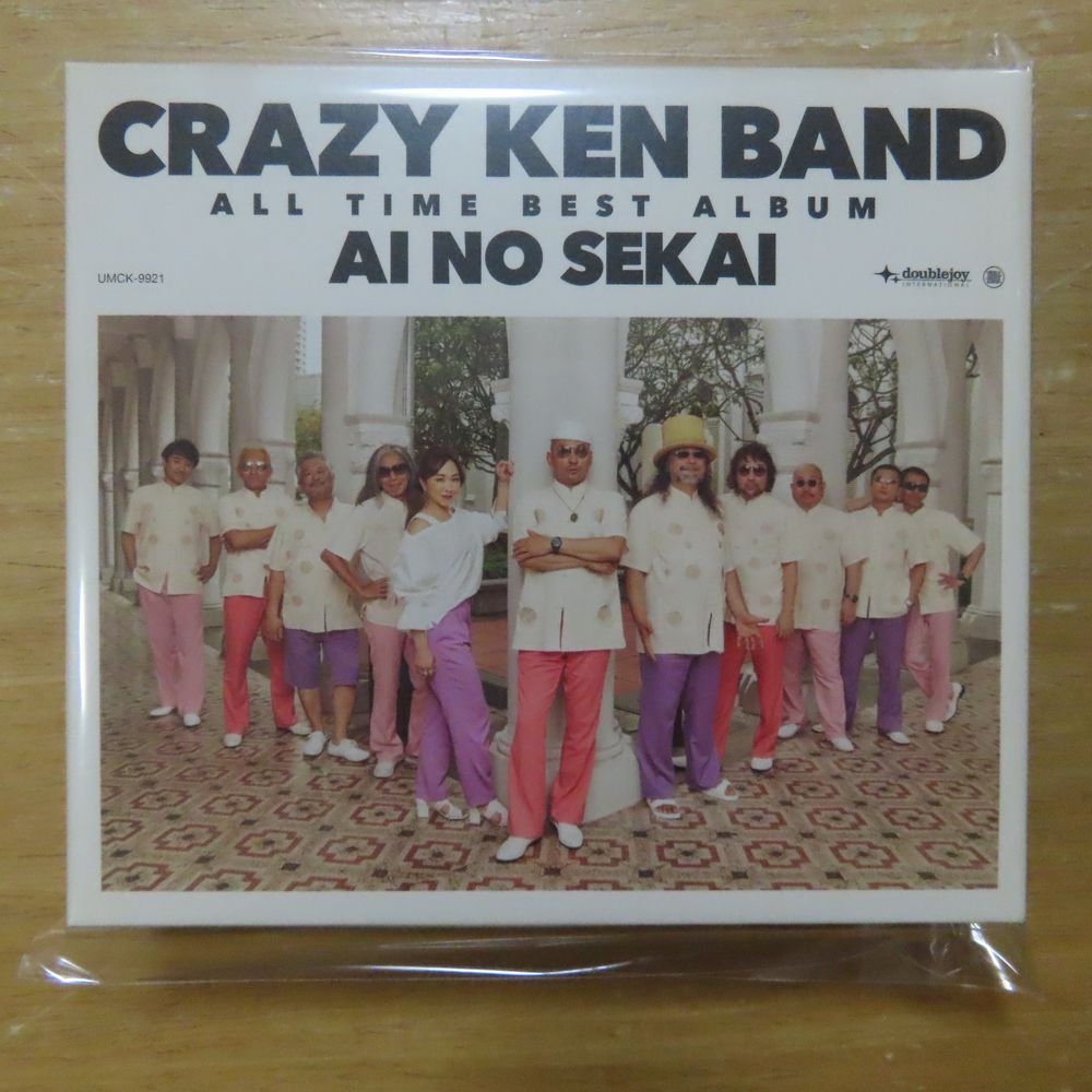 41075844;【3CD+2DVDBOX】CRAZY KEN BAND / ALL TIME BEST ALBUM-AI NO SEKAI_画像1