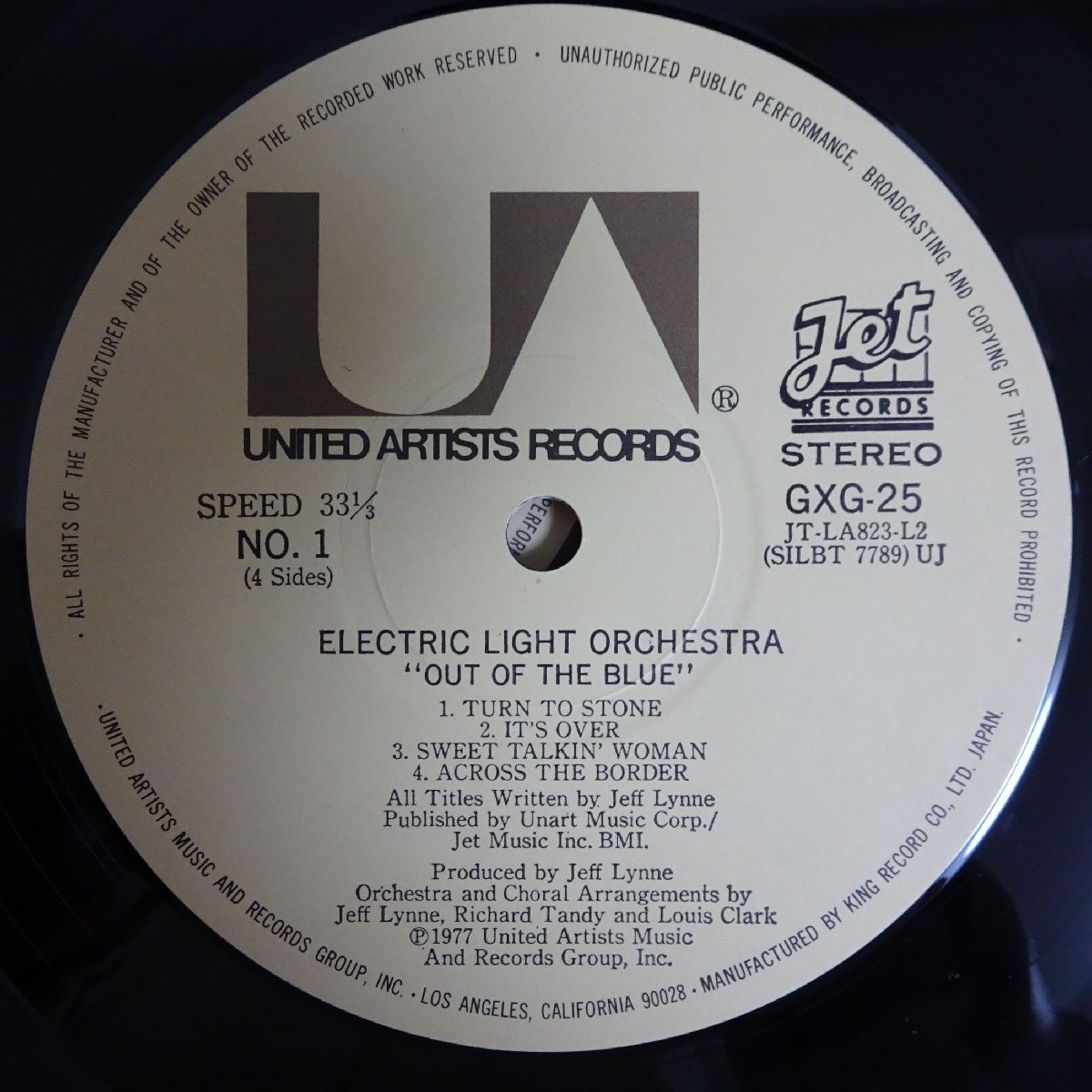 14024826;【ほぼ美盤/帯付/2LP/見開き】Electric Light Orchestra / Out Of The Blue_画像3