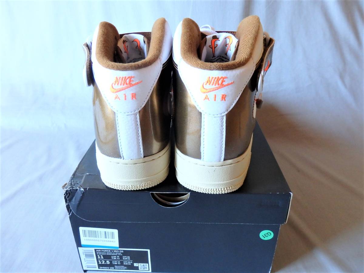 cm 新品 Nike Air Force 1 Mid QS UScmALE BROWN