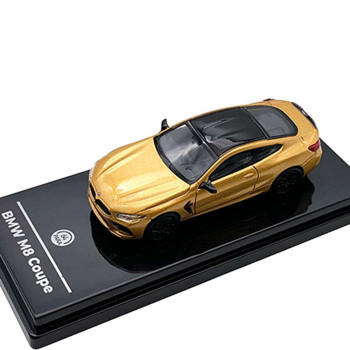 JADI 1/64 scale BMW M8 coupe sei long Gold LH DPA55217