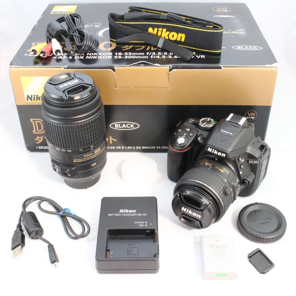 通販 ダブルズームキット D5300 デジタル一眼レフカメラ Nikon