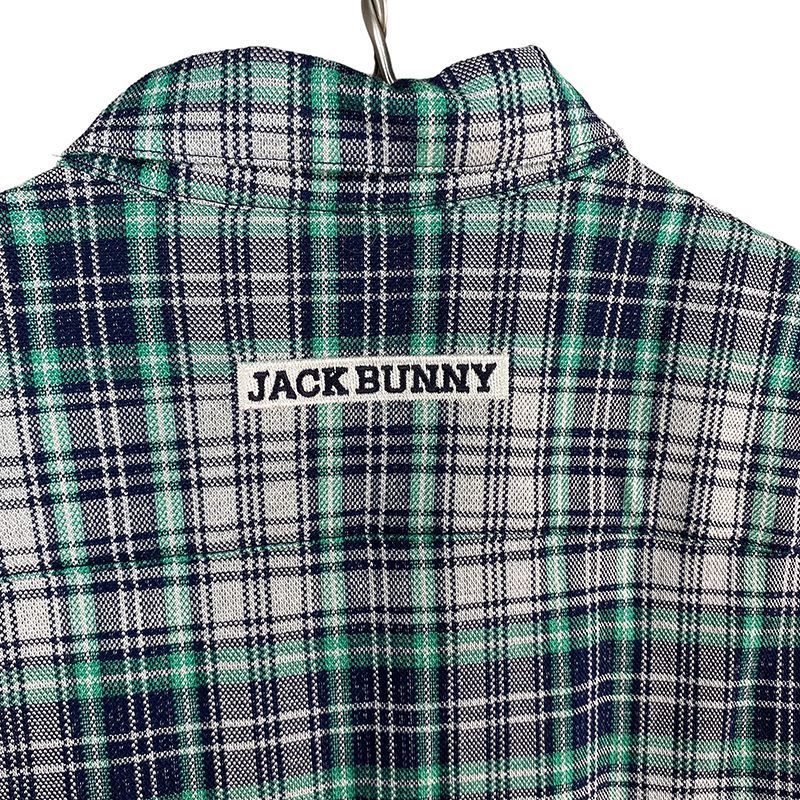 JACK BUNNY ジャックバニー 半袖ワンピース チェック グリーン 2 レディース ゴルフウェア 2309-CB-9142-G09_画像9