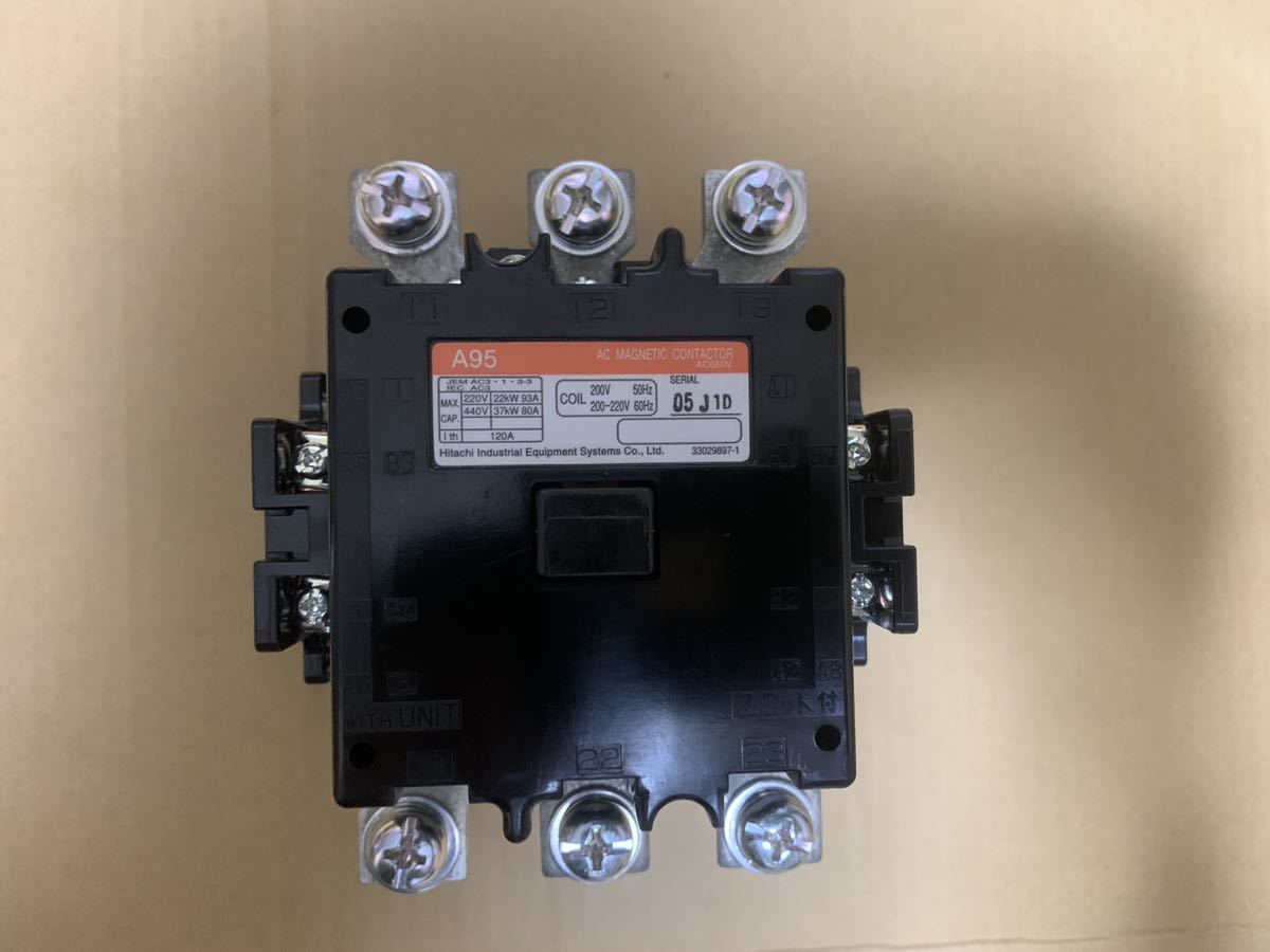 Yahoo!オークション - 新品 日立 電磁接触器 A95 K105N-EPS Yahoo!オークション - 新品 日立 電磁接触器 A95 K105N-EPS