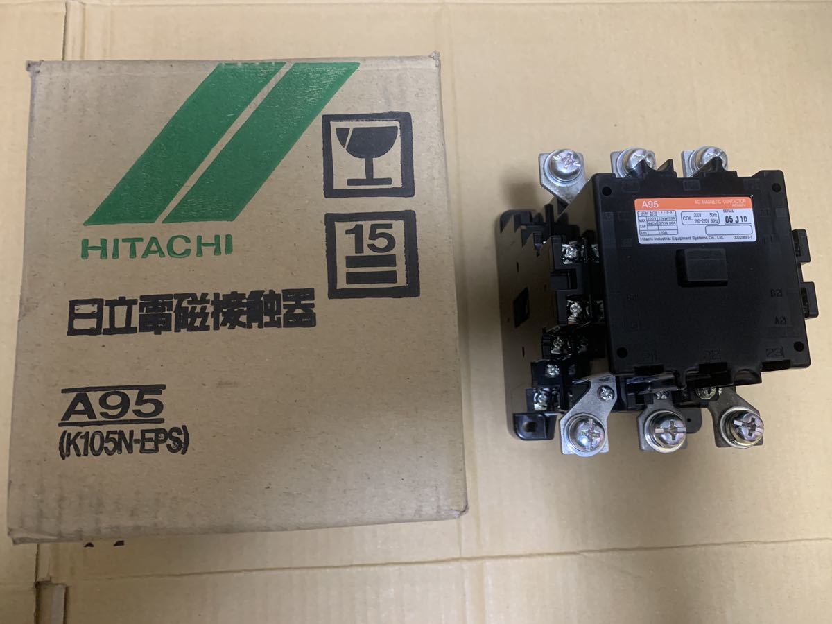 Yahoo!オークション - 新品 日立 電磁接触器 A95 K105N-EPS Yahoo!オークション - 新品 日立 電磁接触器 A95 K105N-EPS