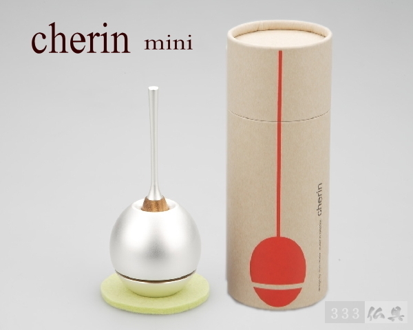 日本人気超絶の cherin　mini 　シルバー　チェリン　1.5　モダン仏具　送料無料 仏具一般