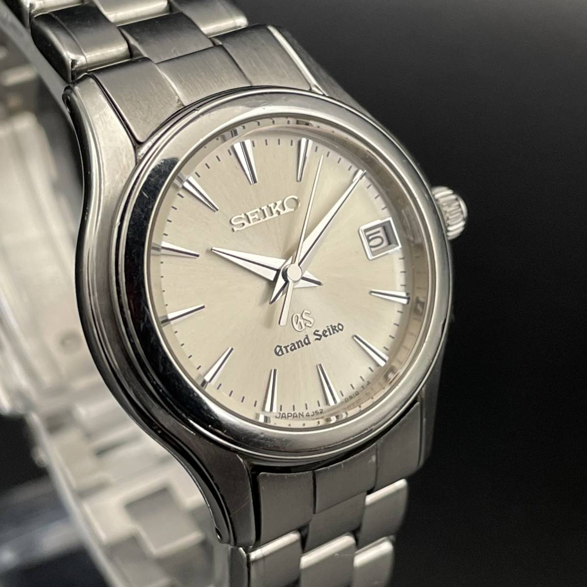 ☆高級☆/グランドセイコー/Grand Seiko/4J52-0A10/電池式/クオーツ/25㎜/レディース腕時計/アンティーク/女性/シルバー/精度良好_画像3