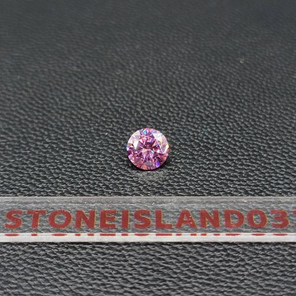 ラボ ピンクダイヤモンド １ct ラウンドカット 宝石 鉱石 希少 輝き 高品質 宝石シリーズ ラウンド形状 モアッサナイト 証明書付 C132