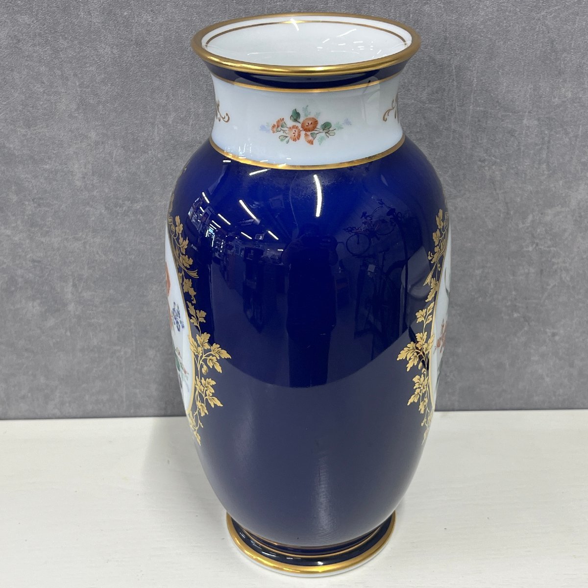 ◎J653 Noritake Studio Collection 花瓶 花びん 全長25㎝ ノリタケ (rt)_画像4