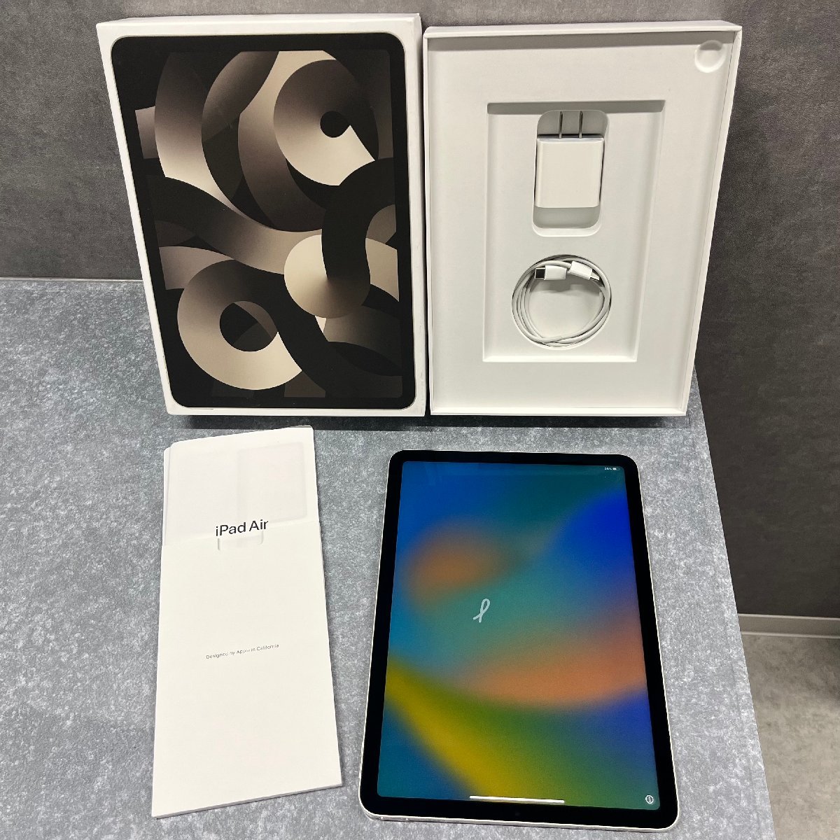 お買い得モデル Wi-Fi 10.9インチ PM9F3J/A Air第5世代 iPad ◎J598