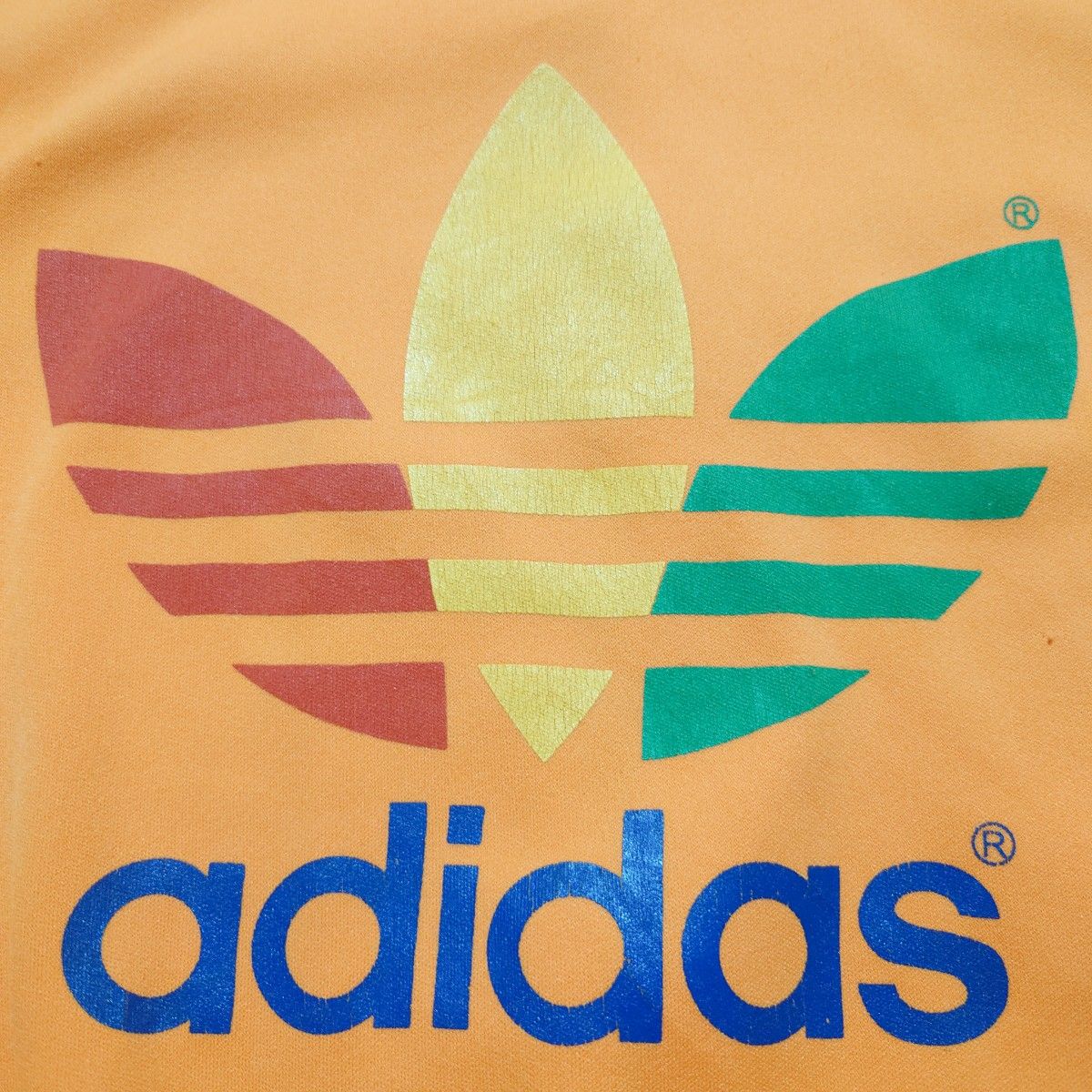 adidas アディダス ジャージ トラックジャケット オレンジ 長袖 adidas アディダス ジャージ トラックジャケット オレンジ 長袖