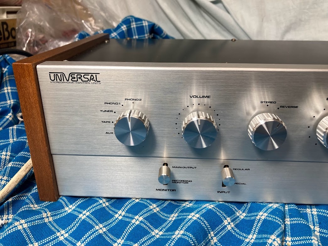 クリスキット 　　CHRISKIT プリアンプ　MARK 7 　UNIVERSAL　 完動品【3ヶ月保証 】_画像2