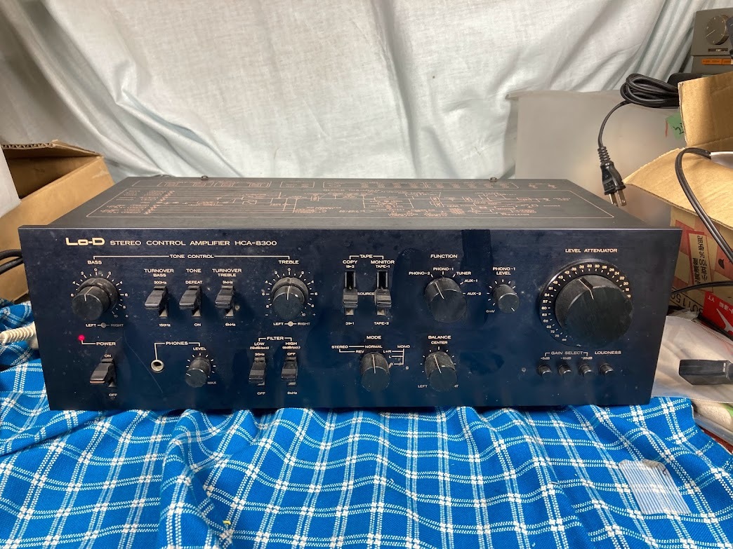 Lo-D 　ローディ　　HCA-8300 　プリ アンプ　完動品【3ヶ月保証 】_画像1