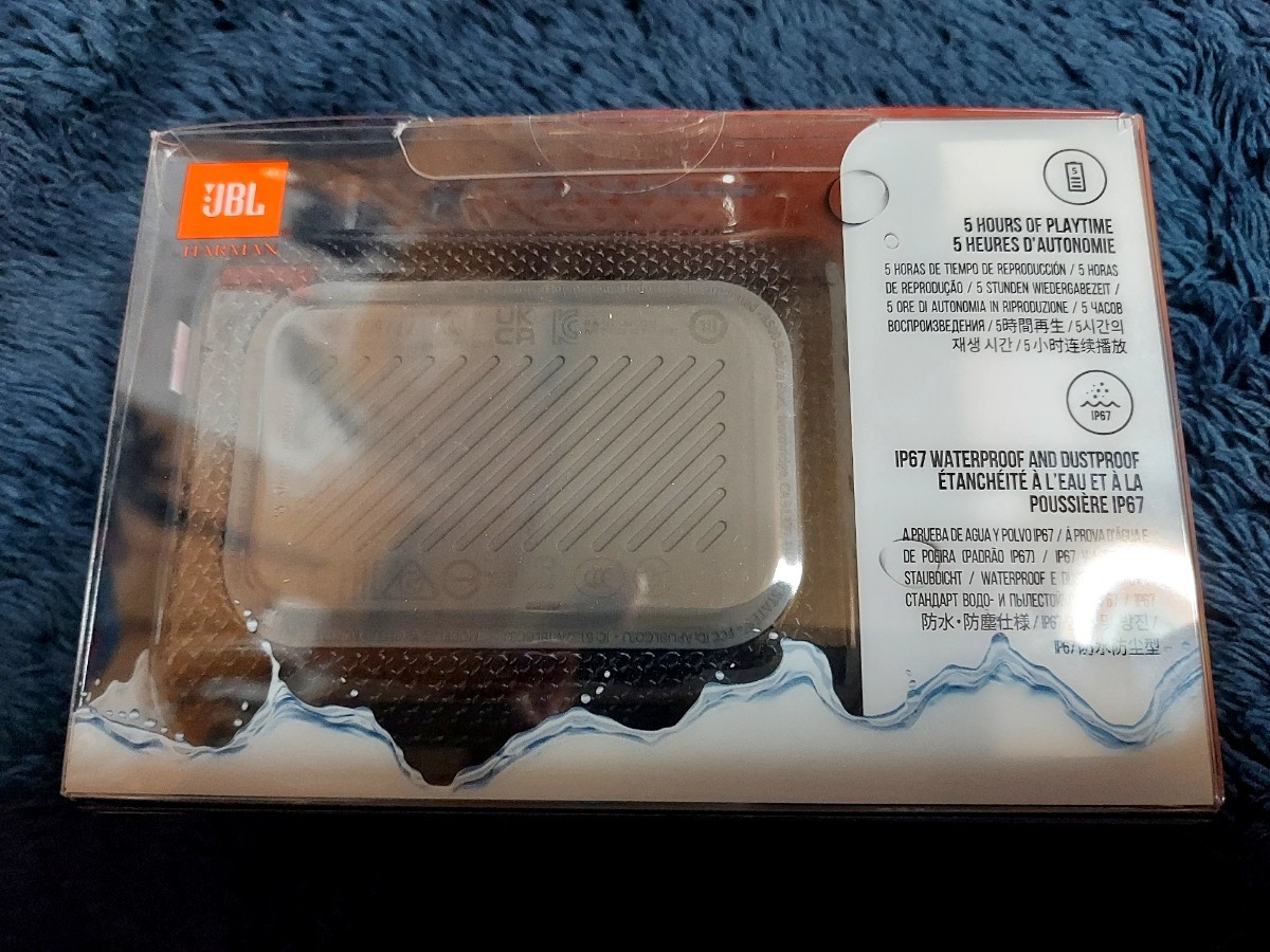 新品 未開封 JBL GO3 Bluetooth　スピーカー　黒_画像2