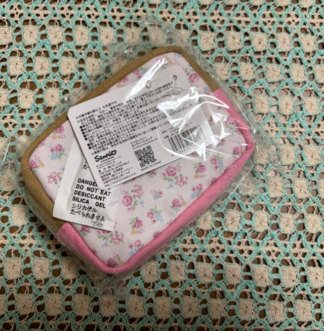 ◆新品　マロンクリーム　MARRONCREAM　マルチポーチ　ピンク　小物・コスメ・文具の整理に　サンリオ　sanrio_画像6