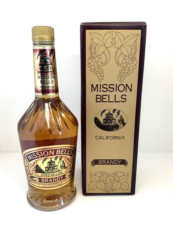 未開栓☆MISSION BELLS（ミッションベルズ）プレミアム ブランデー 750ml　40％　外箱付属_画像1