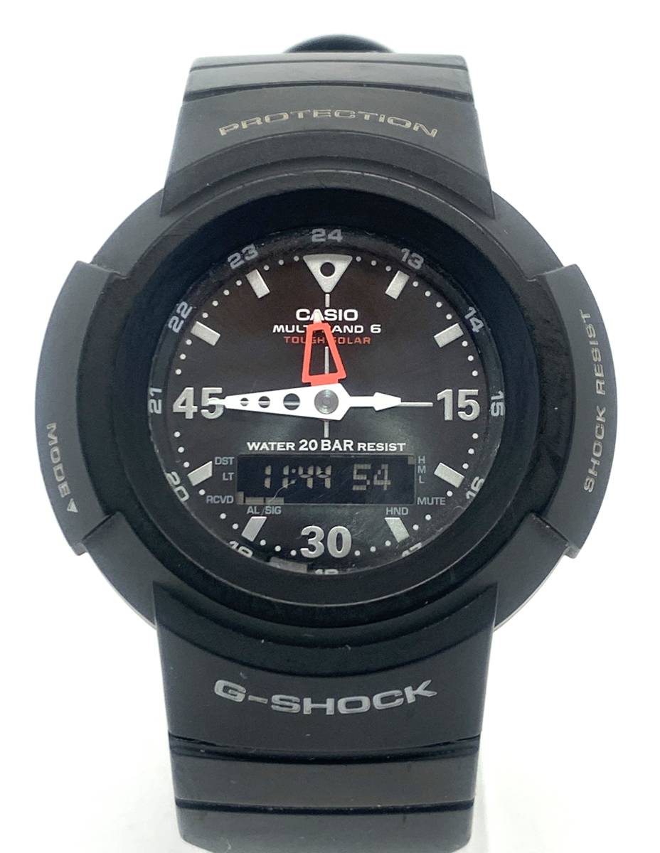 稼働品【CASIO/カシオ G-SHOCK/Gショック】 タフソーラー AWG-M520 本体のみの画像1