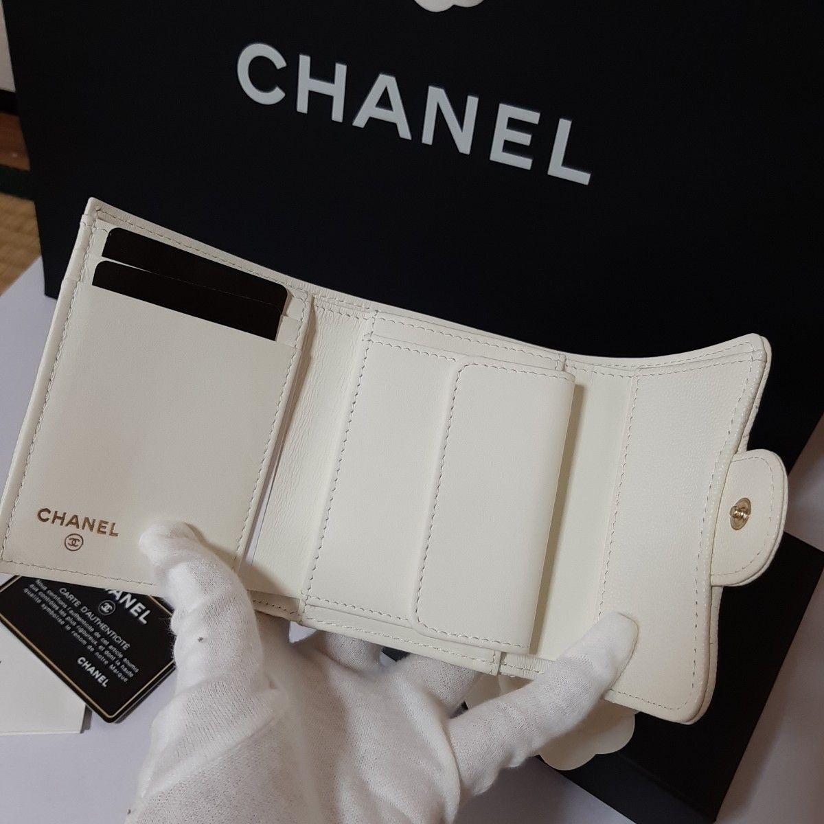 激レア 》極美品 ご褒美 CHANELキャビアスキン マトラッセ 三 激レア 》極美品 ご褒美 CHANELキャビアスキン マトラッセ 三