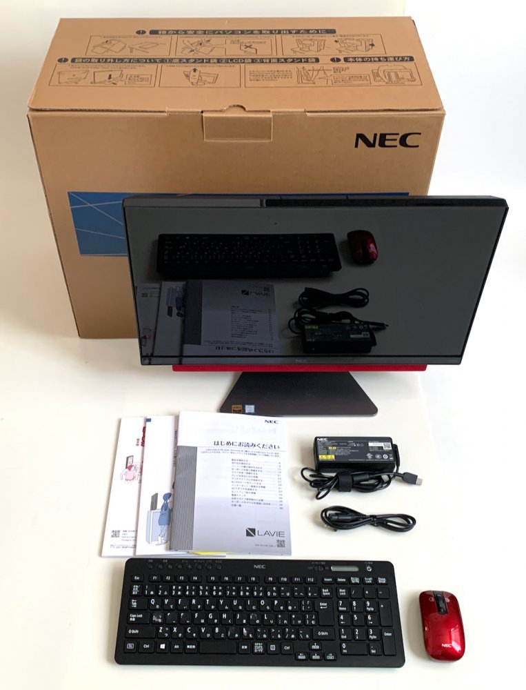 半額SALE☆ NEC エヌイーシー PC-DA770KAR All-in-one Desk LAVIE